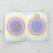 Chartres-Labyrinth-Perlen-Licht-Weg-leere Karte (Innenseite)