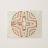 Chartres-Labyrinth Puzzle (Horizontal)