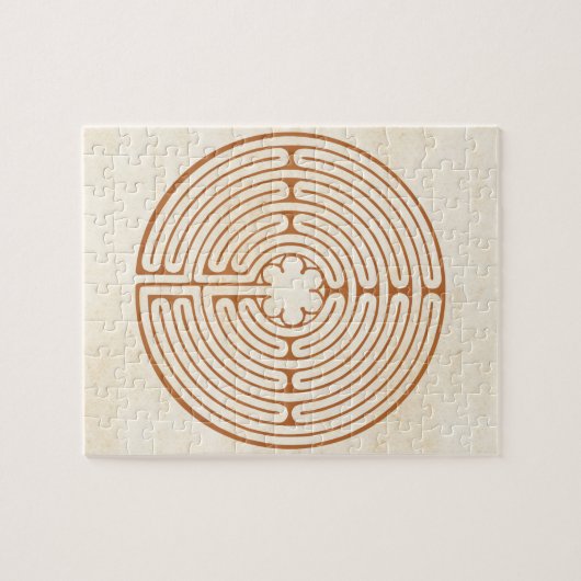 Chartres-Labyrinth Puzzle (Horizontal)