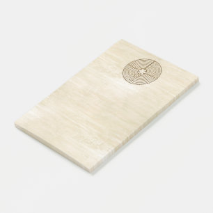 Chartres Labyrinth - Spirituelles Symbol Antik 1 Post-it Klebezettel