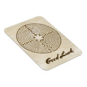 Chartres Labyrinth - Spirituelles Symbol Antique 1 Magnet (Rechte Seite)