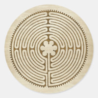 Chartres Labyrinth - Spirituelles Symbol Antique 1