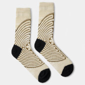 Chartres Labyrinth - Spirituelles Symbol Antique 1 Socken (Rechts)