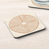 Chartres Labyrinth Untersetzer (Linke Seite)