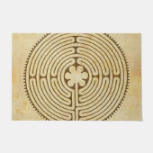 Chartres-Labyrinthantikenart 1 + Ihre Ideen Fußmatte (Vorderseite)
