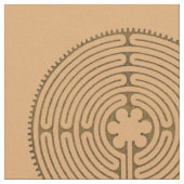 Chartres-Labyrinthantikenart + Ihre Ideen Stoff (Nahaufnahme)