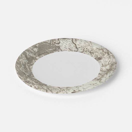 Chartres Pappteller (Schrägansicht)