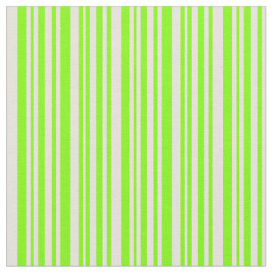 Chartreuse & Beige Lined Muster Stoff