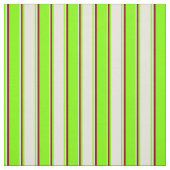 Chartreuse, Beige und Maroon Streifen Stoff (Muster)