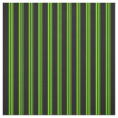 Chartreuse & Black Colored Lines Stoff (Muster)