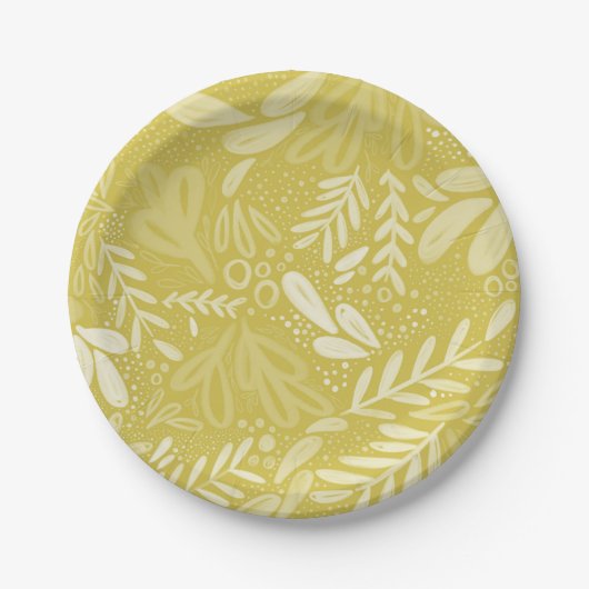 Chartreuse Bramble | Botanische Feste Teller (Vorderseite)