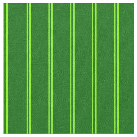 Chartreuse & Dark Green Stripes/Lines-Muster Stoff (Nahaufnahme)