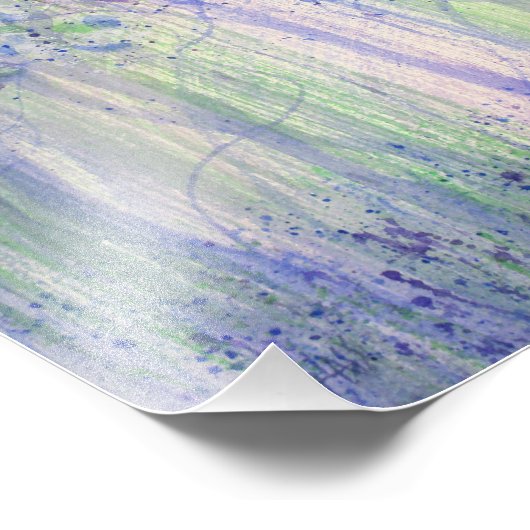 Chartreuse Figs Wasserfarbe Fotodruck (Ecke)