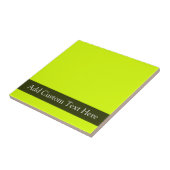 Chartreuse Fliese (Seite)