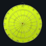 Chartreuse Gelb (feste Farbe)  Dartscheibe<br><div class="desc">Chartreuse Gelb (feste Farbe)</div>