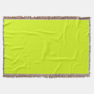 Chartreuse Gelb (feste Farbe) Decke