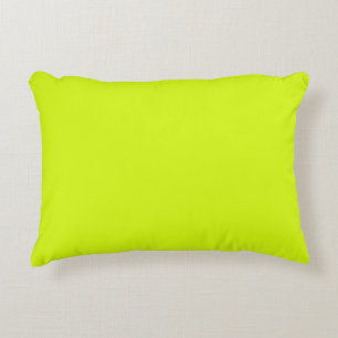 Chartreuse Gelb (feste Farbe) Dekokissen