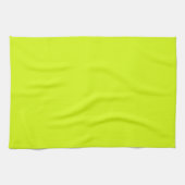  Chartreuse Gelb (feste Farbe)  Geschirrtuch (Horizontal)