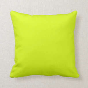 Chartreuse Gelb (feste Farbe) Kissen