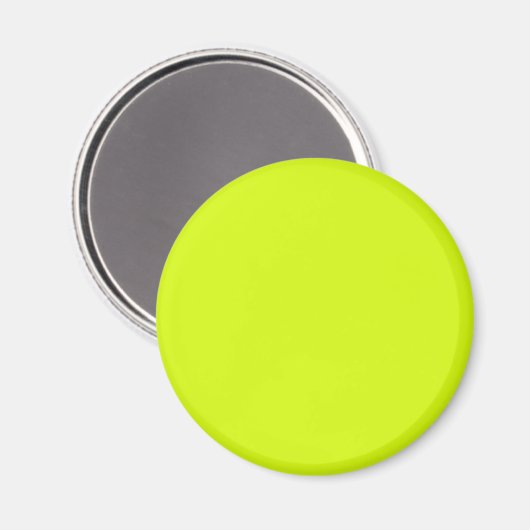 Chartreuse Gelb (feste Farbe) Magnet (Vorderseite/Rückseite)