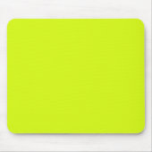 Chartreuse Gelb (feste Farbe) Mousepad (Vorne)