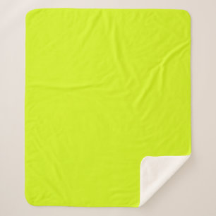  Chartreuse Gelb (feste Farbe)  Sherpadecke