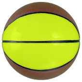 Chartreuse Gelbe Farbe Basketball (Vorderseite)
