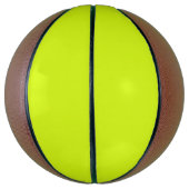 Chartreuse Gelbe Farbe Basketball (Vertikal)