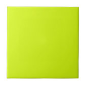 Chartreuse Gelbe Farbe Fliese (Vorderseite)