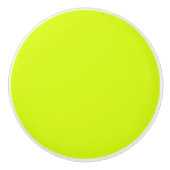 Chartreuse Gelbe Farbe Keramikknauf (Vorderseite)