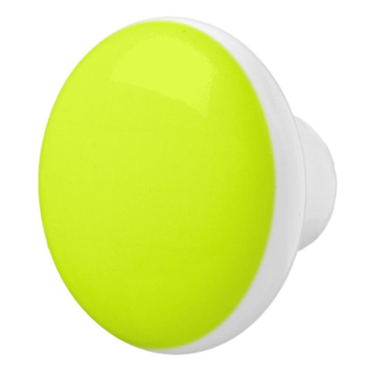 Chartreuse Gelbe Farbe Keramikknauf (Rechts)