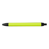Chartreuse Gelbe Farbe Kugelschreiber (Vorderseite)