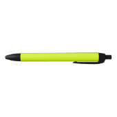 Chartreuse Gelbe Farbe Kugelschreiber (Unterseite)