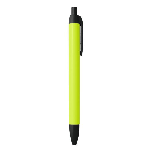 Chartreuse Gelbe Farbe Kugelschreiber (Unterseite (Vertikal))
