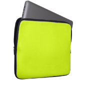 Chartreuse Gelbe Farbe Laptopschutzhülle (Vorne Rechts)