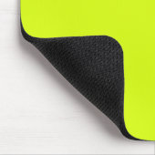 Chartreuse Gelbe Farbe Mousepad (Ecke)