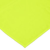 Chartreuse Gelbe Farbe Tischdecke (Schrägansicht)