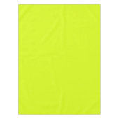 Chartreuse Gelbe Farbe Tischdecke (Vorderseite)