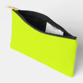 Chartreuse Gelbe Farbe Zubehörtasche (Offen)