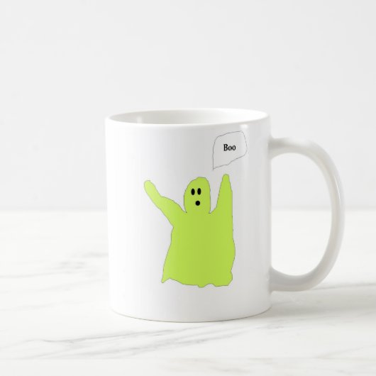 Chartreuse Ghostie Boo Tasse (Rechts)