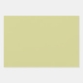 Chartreuse Gingham Geschenkpapier Set (Vorderseite 3)