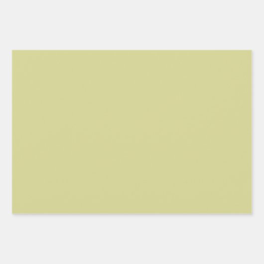 Chartreuse Gingham Geschenkpapier Set (Vorderseite 3)