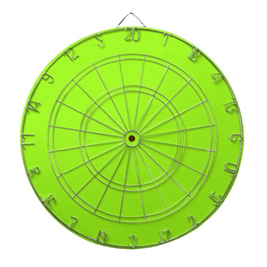 Chartreuse Green Dart Board Dartscheibe (vorne)