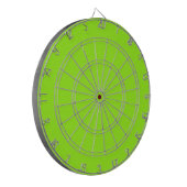 Chartreuse Green Dart Board Dartscheibe (Vorderseite Links)