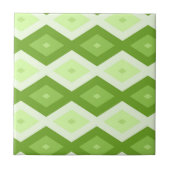 Chartreuse green diamond pattern fliese (Vorderseite)