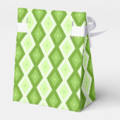 Chartreuse green diamond pattern geschenkschachtel (Rückseite)