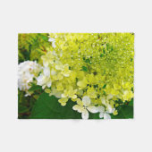 Chartreuse Green, Limelight Hydrangea, Fleecedecke (Vorderseite (Horizontal))