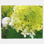 Chartreuse Green, Limelight Hydrangea, Fleecedecke (Vorderseite (Horizontal))