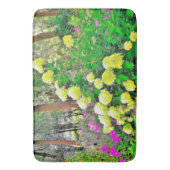 Chartreuse Green Limelight Hydrangea Garden Badematte (Vorderseite Vertikal)
