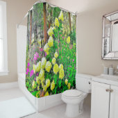 Chartreuse Green Limelight Hydrangea Garden Duschvorhang (Beispiel)